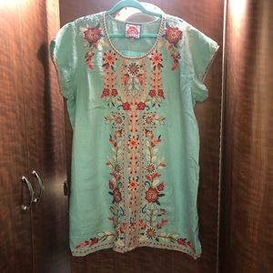 Johnny Was Linen Dress